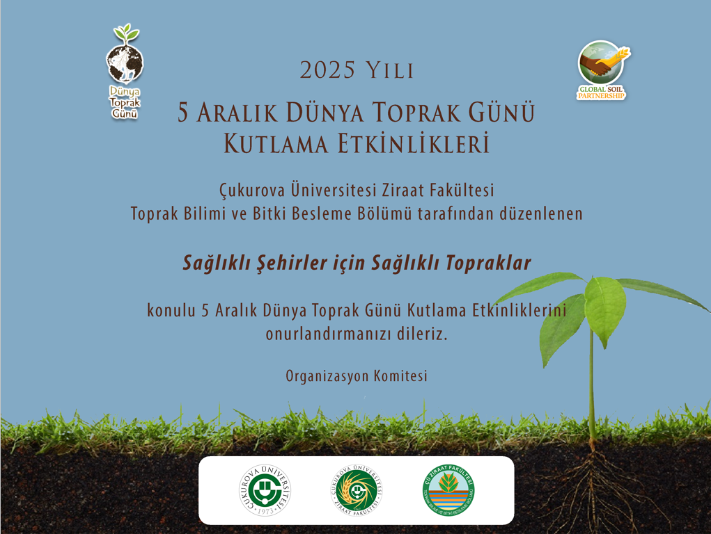 5 ARALIK DÜNYA TOPRAK GÜNÜ KUTLAMA ETKİNLİKLERİ