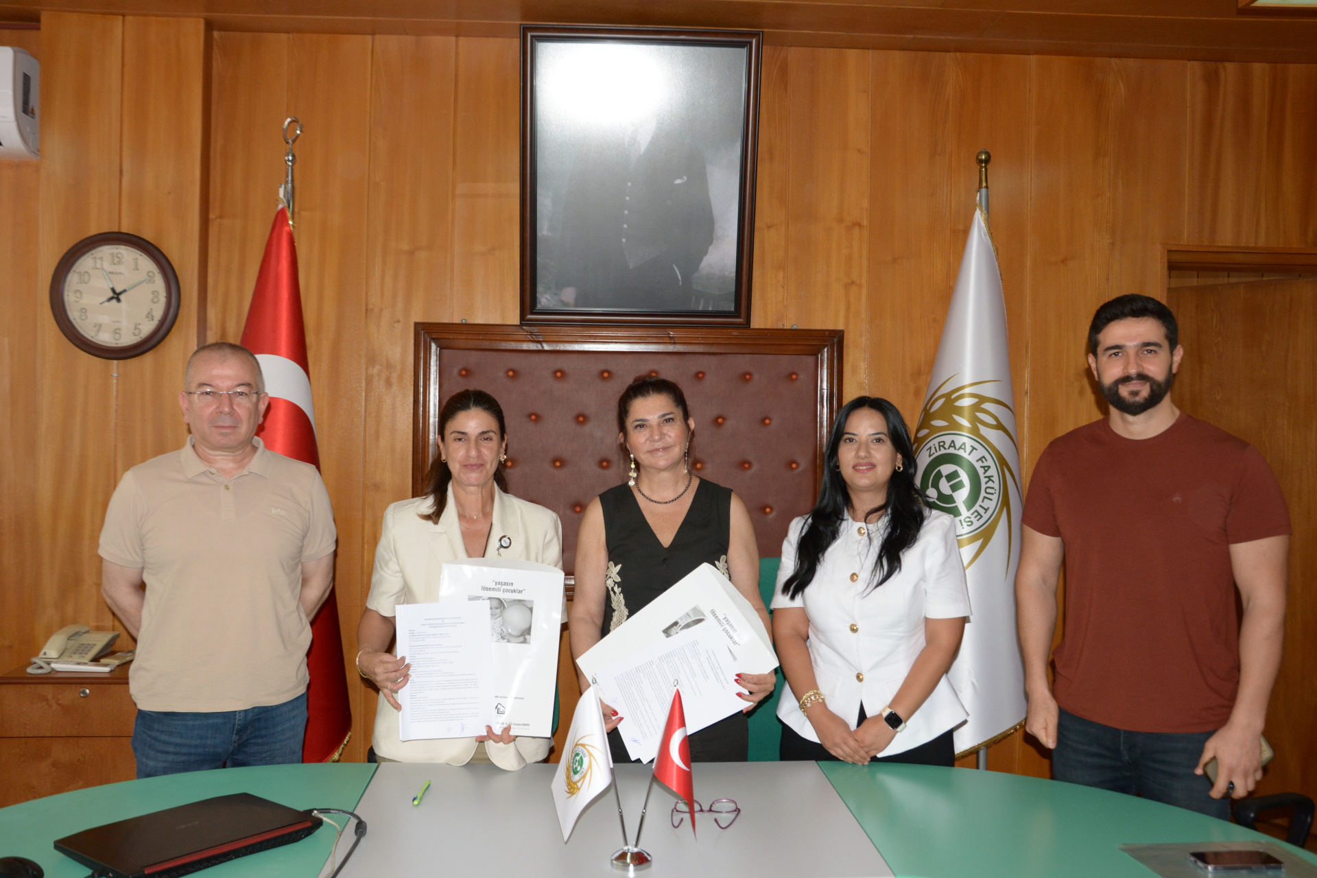 Çukurova Üniversitesi Ziraat Fakültesi ile LÖSEV Arasında Anlamlı İş Birliği